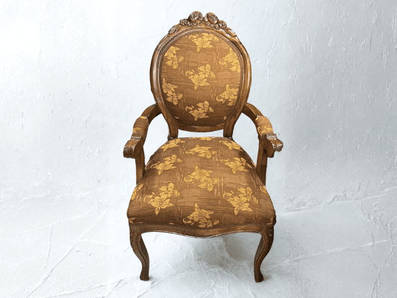 Sillón Provenzal en Tapiz Floral