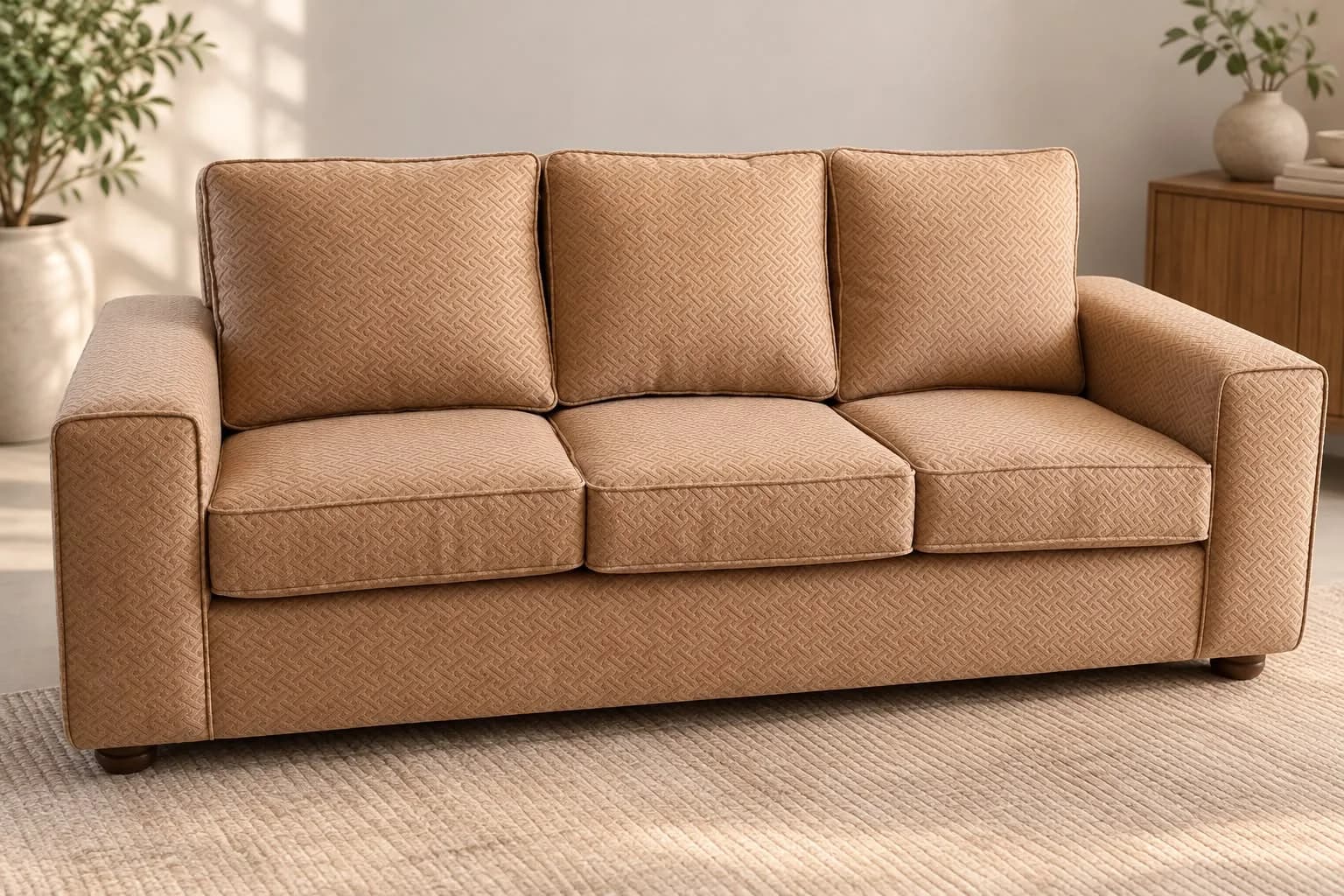 Sofa Recto — muebles a medida por Carval Muebles en Viña del Mar